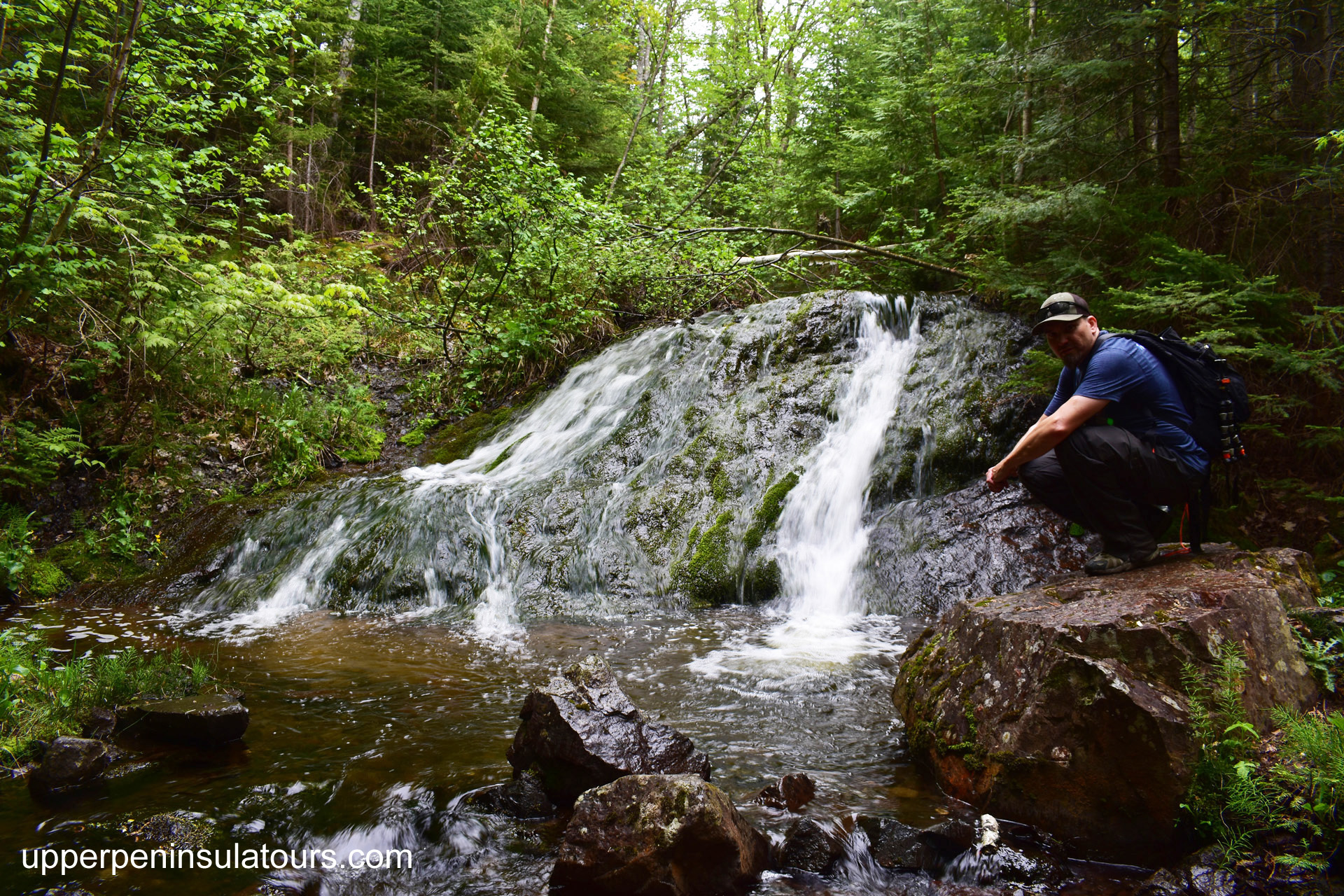 Walk with the Monks Tour in Upper Peninsula of Michigan - upper peninsula waterfall tours