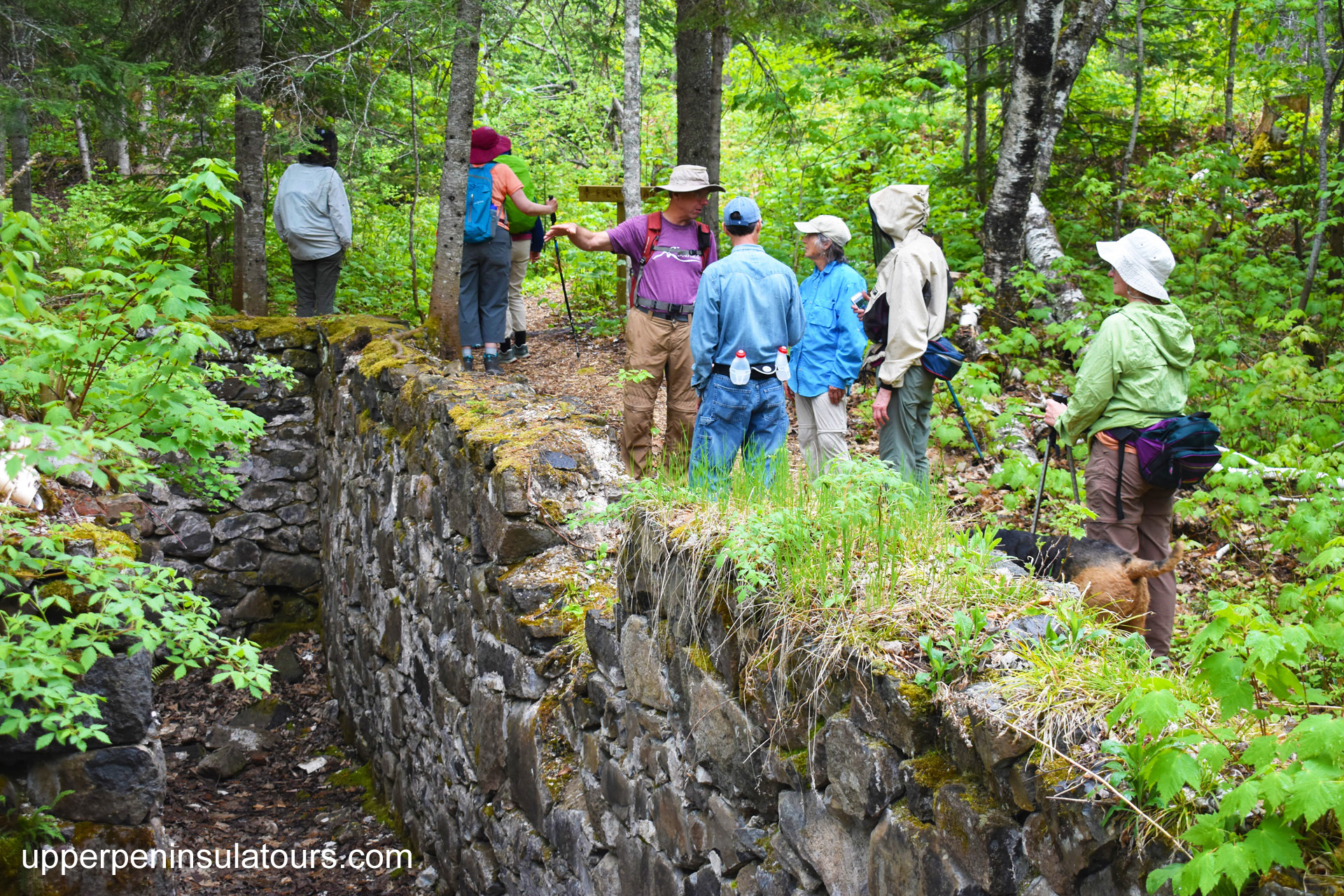 Walk with the Monks Tour in Upper Peninsula of Michigan - upper peninsula waterfall tours