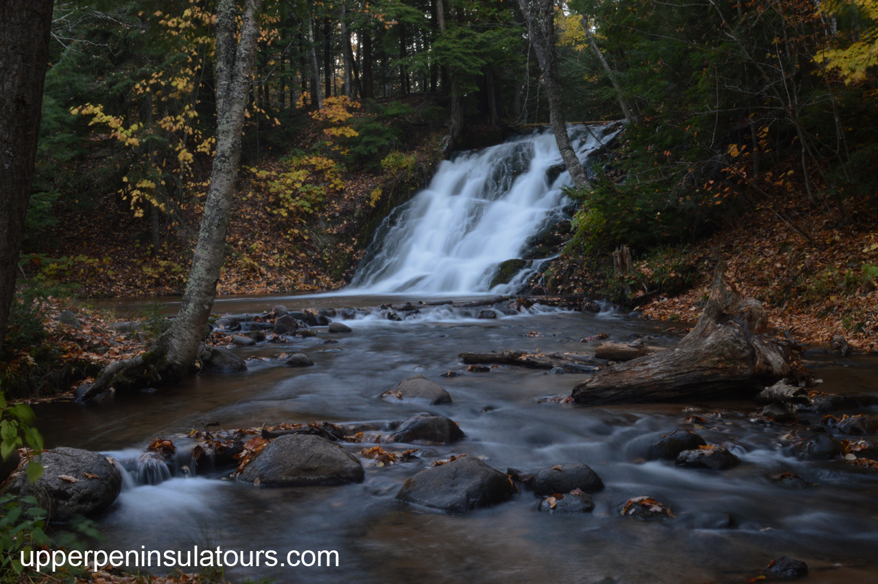 Morgan Falls, Marquette Queen City Tour - upper peninsula guided tours