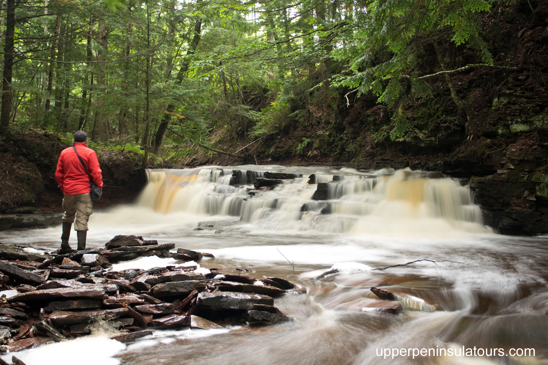The Falls and Fen Tour - upper peninsula waterfall tours